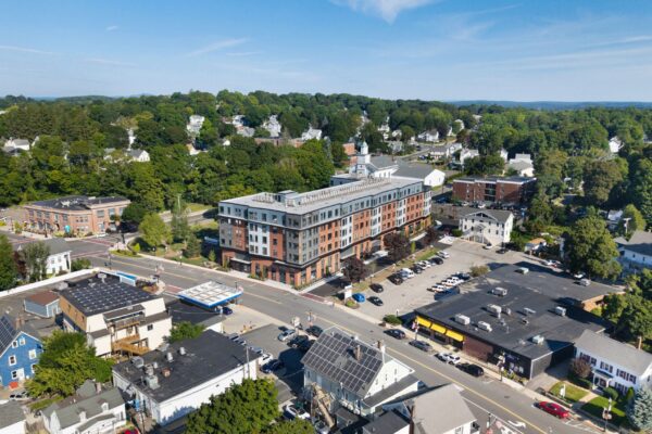 Aerial Downtown Marlborough