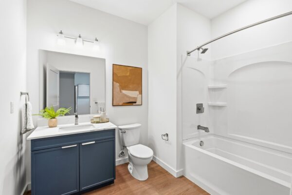 bathroom with tub